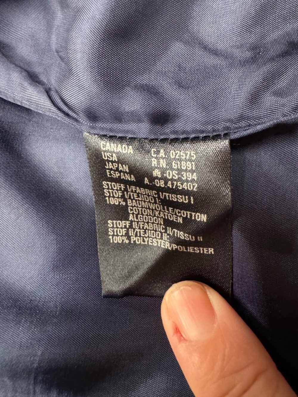 Vintage 90's Escada Sport Blue Corduroy Button Down Vest Size 38 ( US 8) - Picture 6 of 12